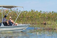 Boat cruise in  xakanaxa